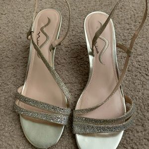 Champagne Blingy Heels